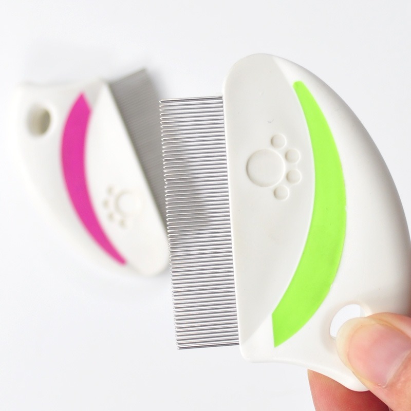 1Pcs Remove Flea Combs Multipurpose For Cat Dog PP/Stainless Steel Portable Anti Lice Comb Pets  Hair Brush